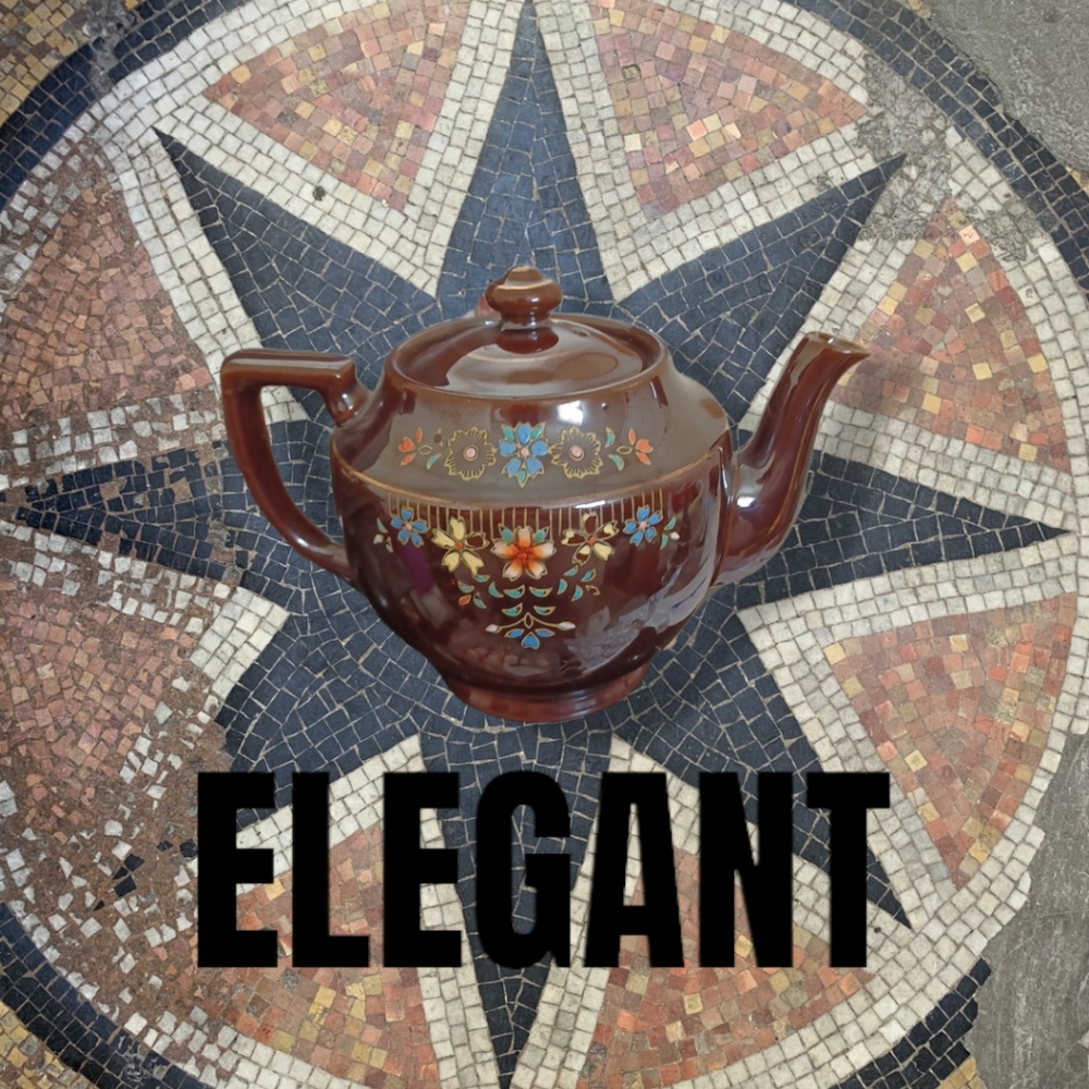 Redware Vintage Tea Pot